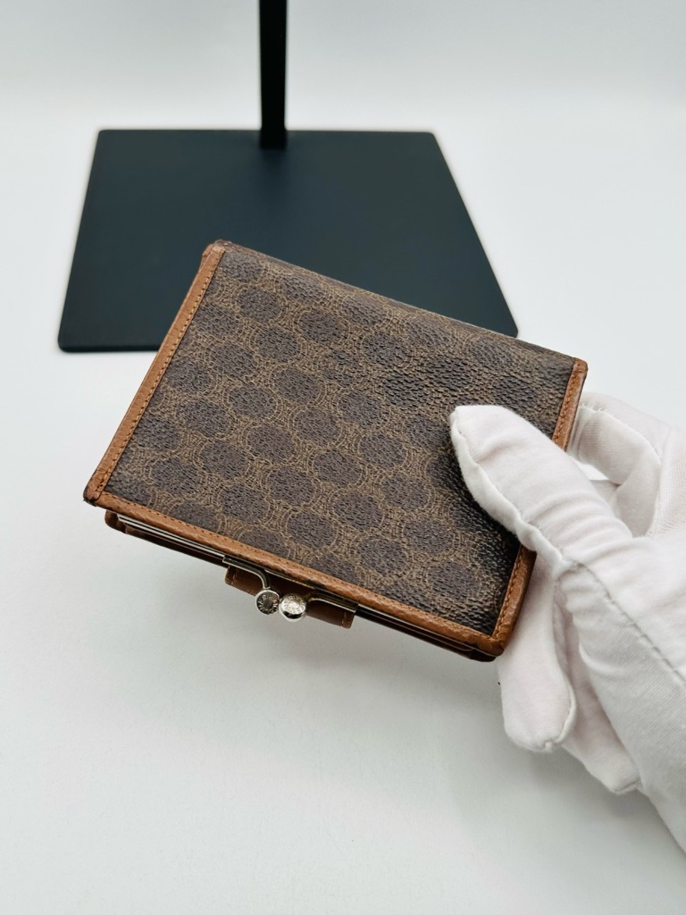 Celine Compact Monogram Wallet - Picture 3 of 14